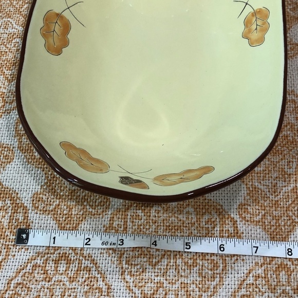 Vintage Y2K Russ Berrie & Co. Autumnal Crudite and Dip Serving Set - Picture 7 of 7